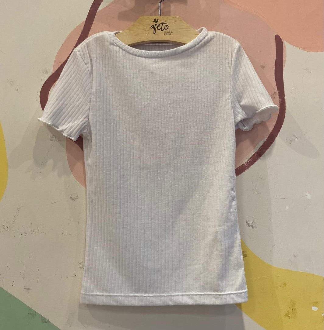 Blusa Manga Curta Adulto Feminina