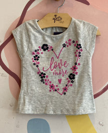 Blusa Manga Curta menina Diversos Tam 4