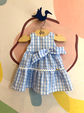 Vestido Regata Menina Momi Xadrez Laco