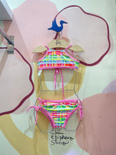 Biquini menina Xadrez