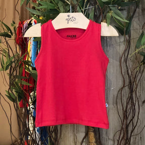 Blusa Regata Fakini Infantil Menina Basica