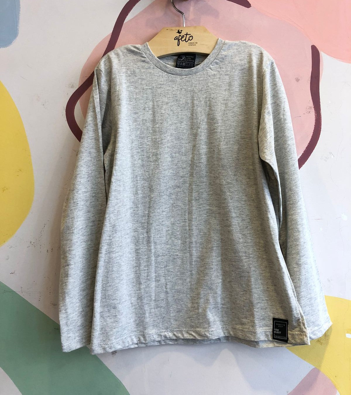 Blusa Manga Longa meninolisa Basica