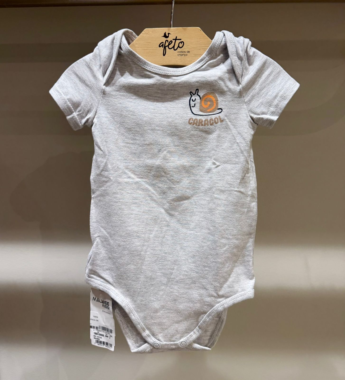 Body Manga Curta menino infantil