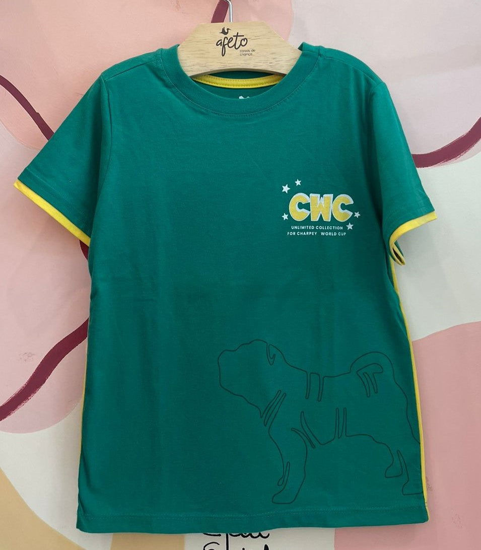 Camisa Manga Curta Charpey Infantil Copa