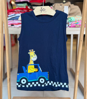 Camiseta Regata menino infantil Tam 8 ao 16