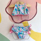 Biquini Magah menina Unicornio Dupla Face