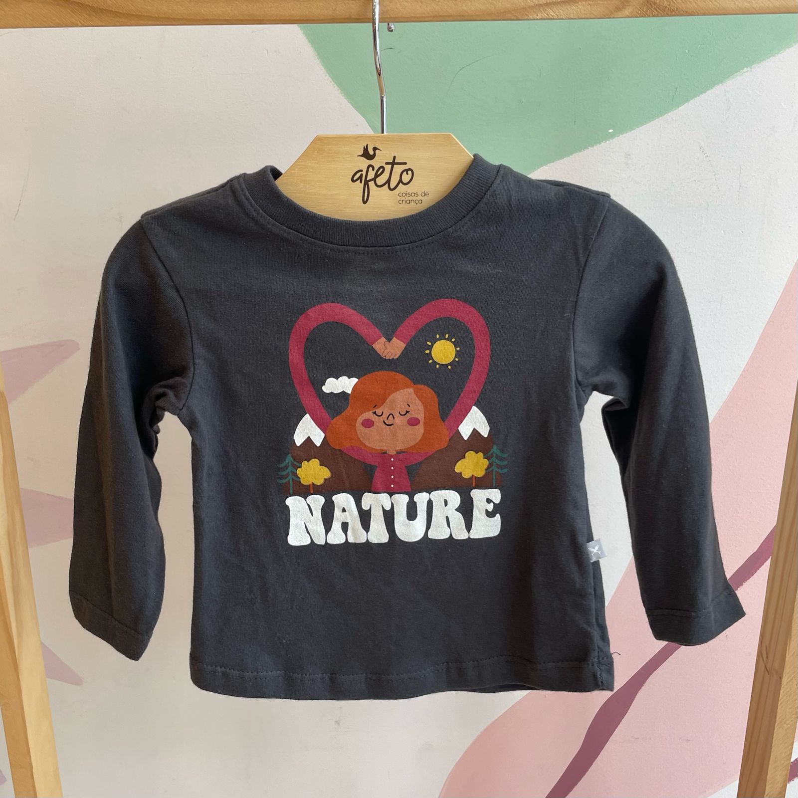 Blusa Manga Longa menina Nature