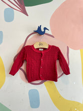 Casaco manga longa Mini & Co Unissex Tricot Vermelho