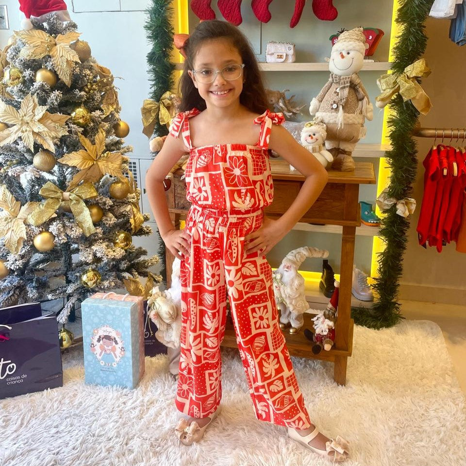 Conjunto regata calça menina Ale Kids Pantacourt