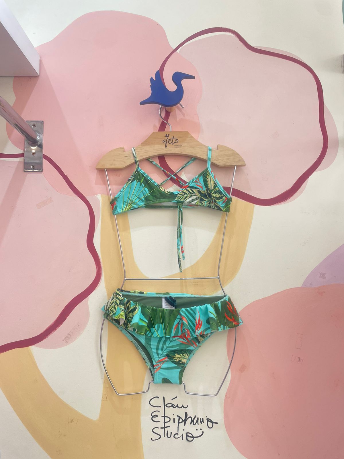 Biquini menina Lygia&Nanny Folhas