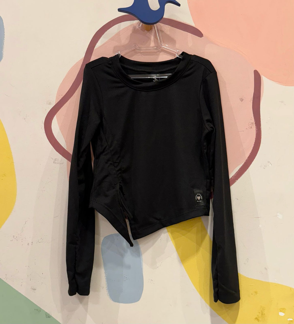 Blusa Manga Longa menina amarracao It Girl