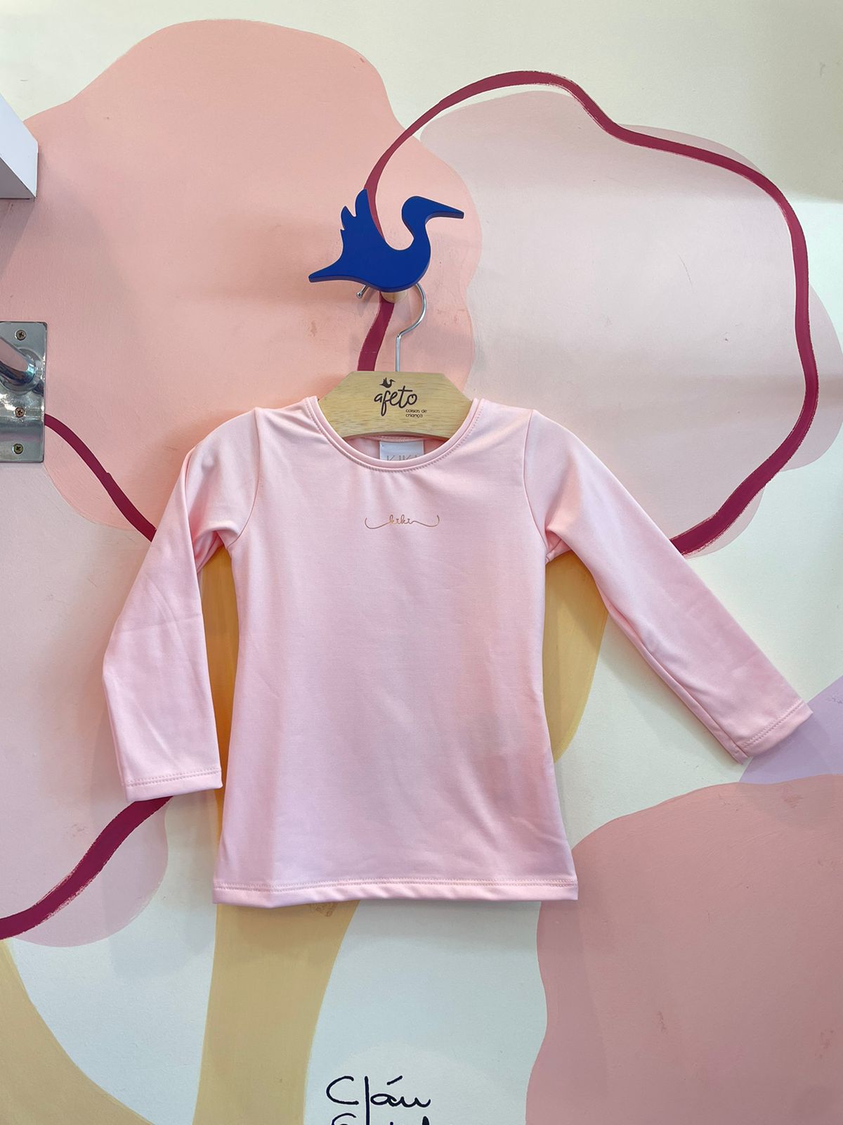 Blusa manga longa menina Kiki Xodo Termica