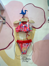 Biquini menina Flores Babado