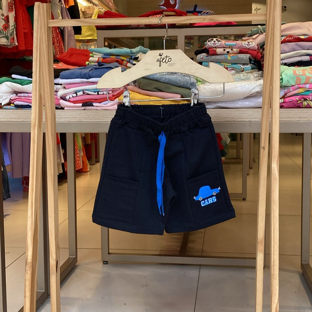 Bermuda menino moletinho Cars