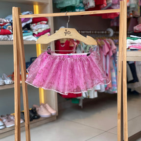 Saia menina Bailarina Rosa