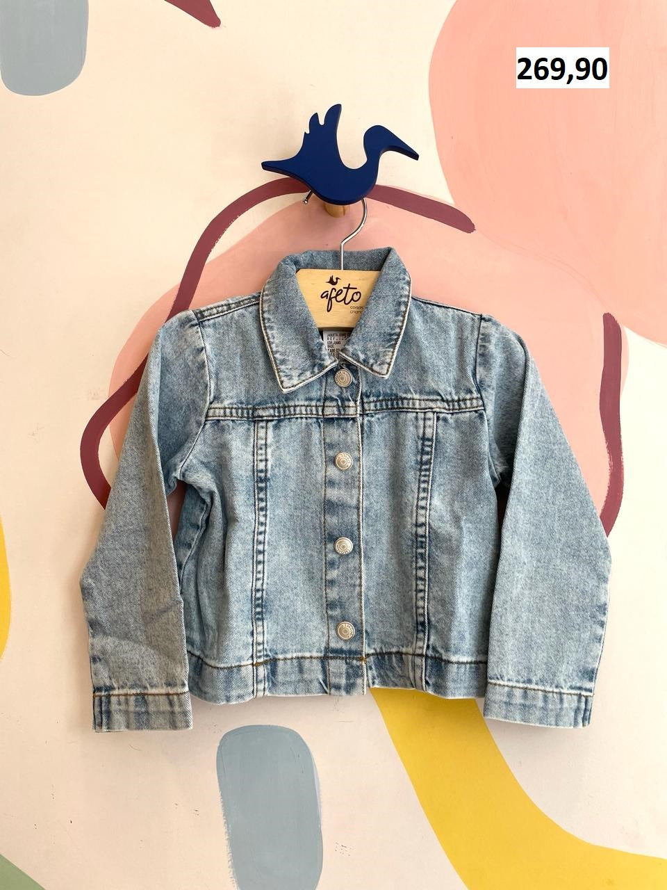 Jaqueta manga longa menina Momi Jeans