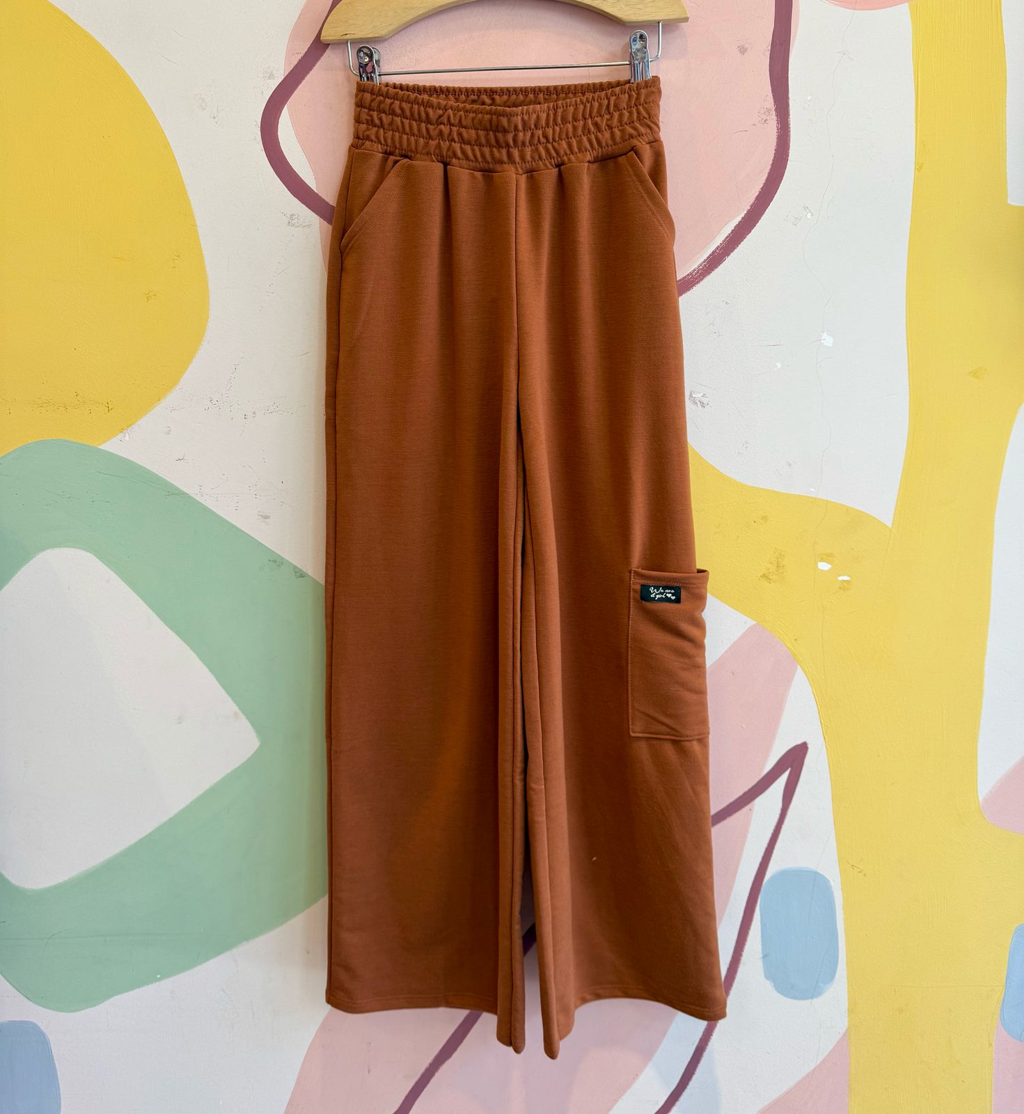 Calça menina Moletom Wide Leg It Girl Feminina