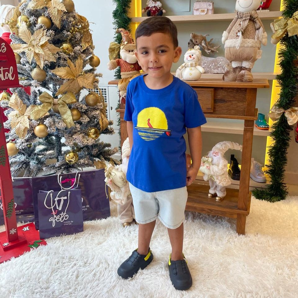 Camiseta Manga Curta Reserva Menino Sol