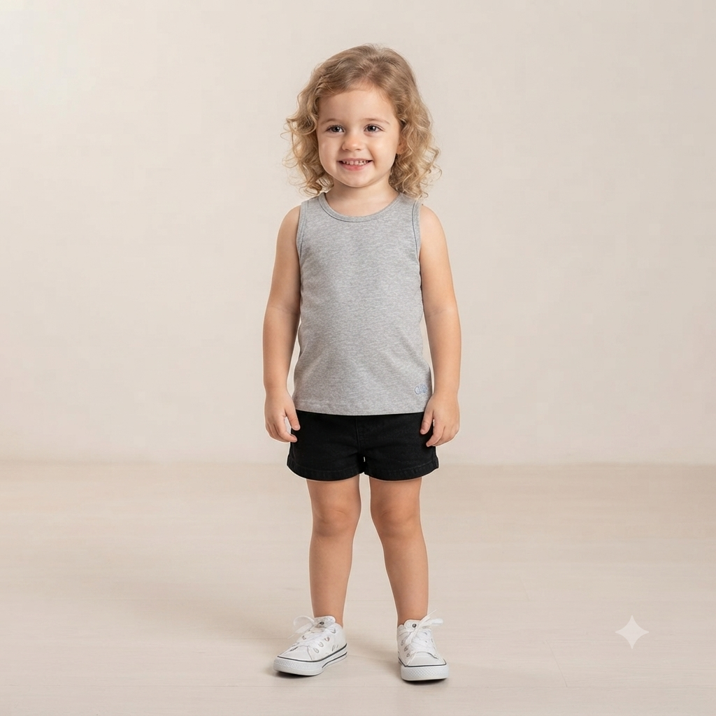 Blusa Regata Menina Infantil Lilica Ripilica