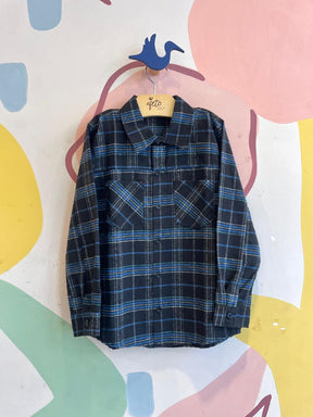 Camisa Manga Longa menino Xadrez Bolso