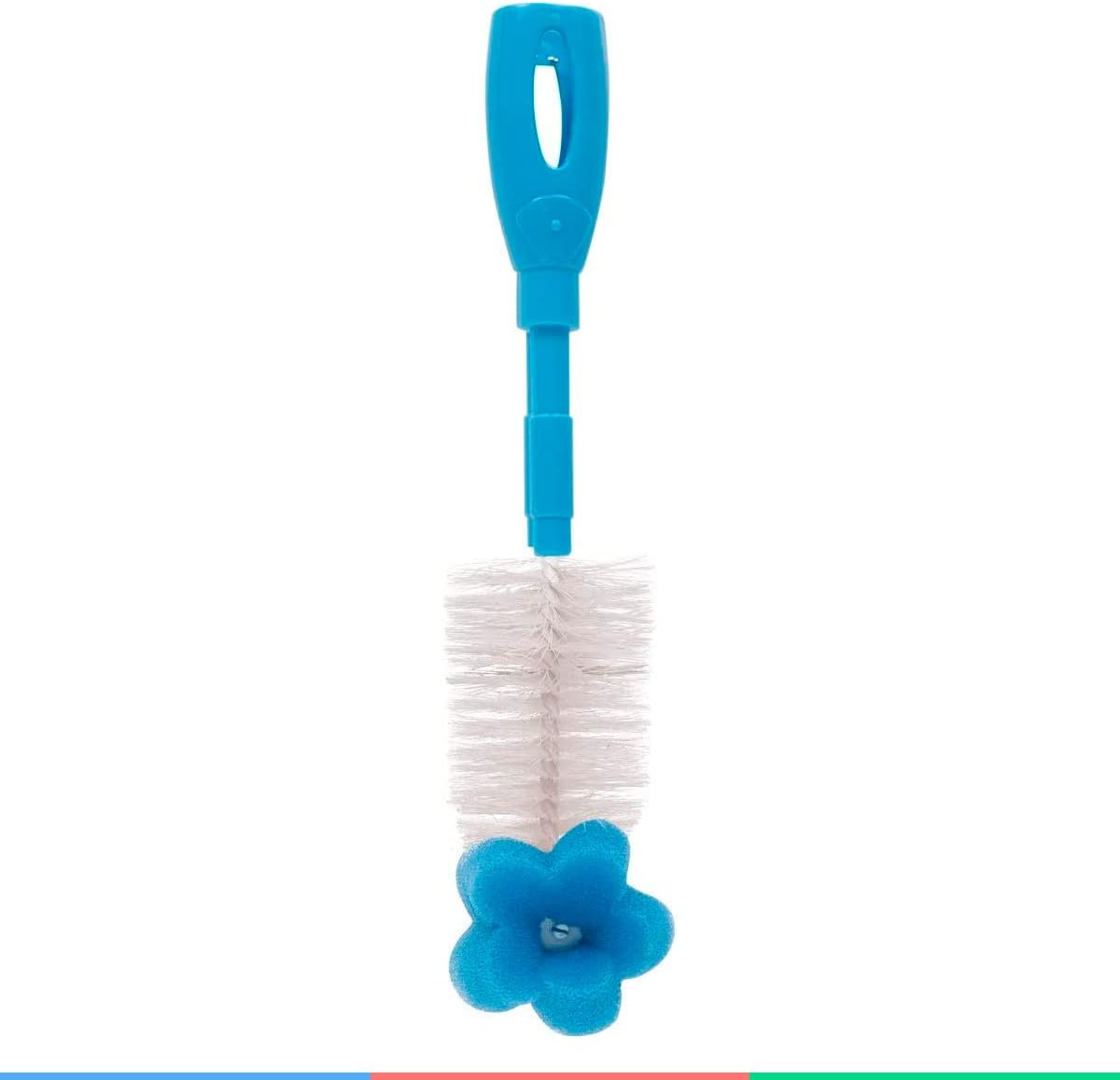 Kit Escova para Limpeza de Mamadeira Azul Buba 3 peças
