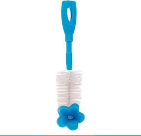 Kit Escova para Limpeza de Mamadeira Azul Buba 3 peças