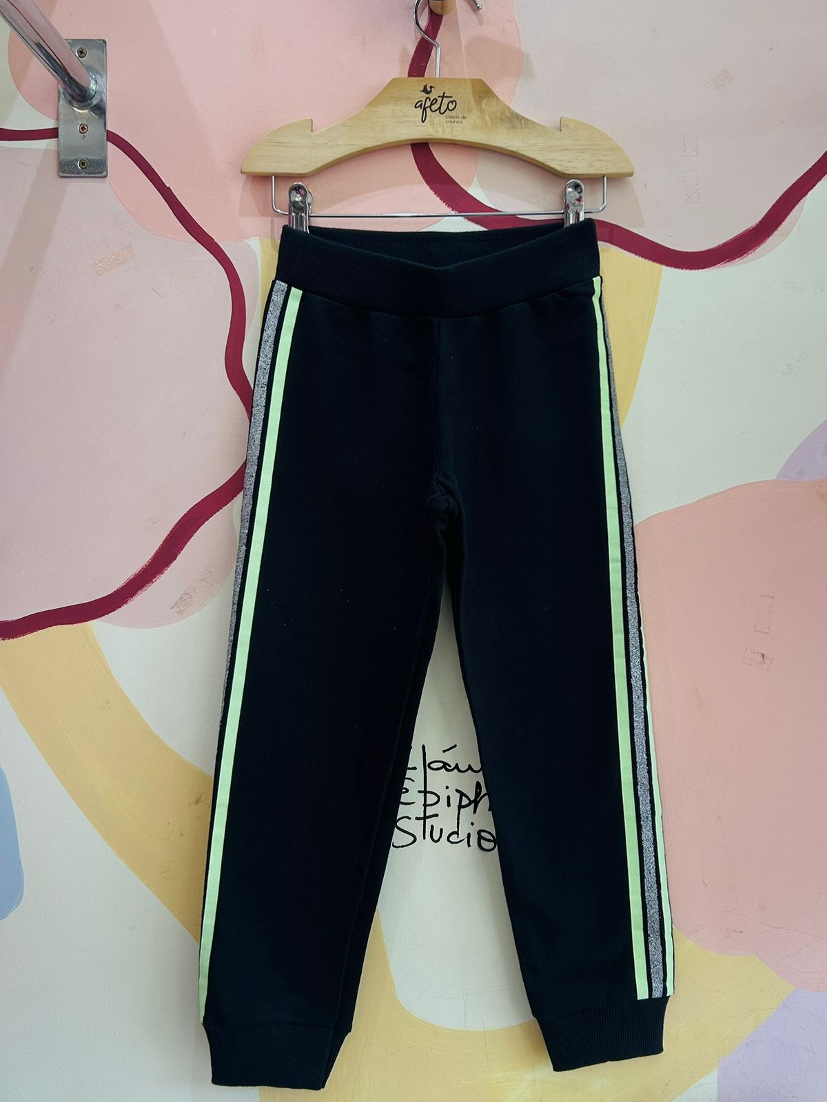 Calça menina Kyly Faixa Lateral