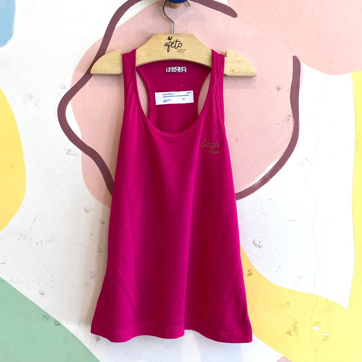 Blusa Regata Menina Infantil Diversos Tam 8 ao 14