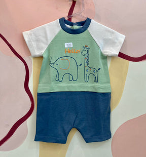 Macaquinho Manga Curta Baby Fashion Infantil menino