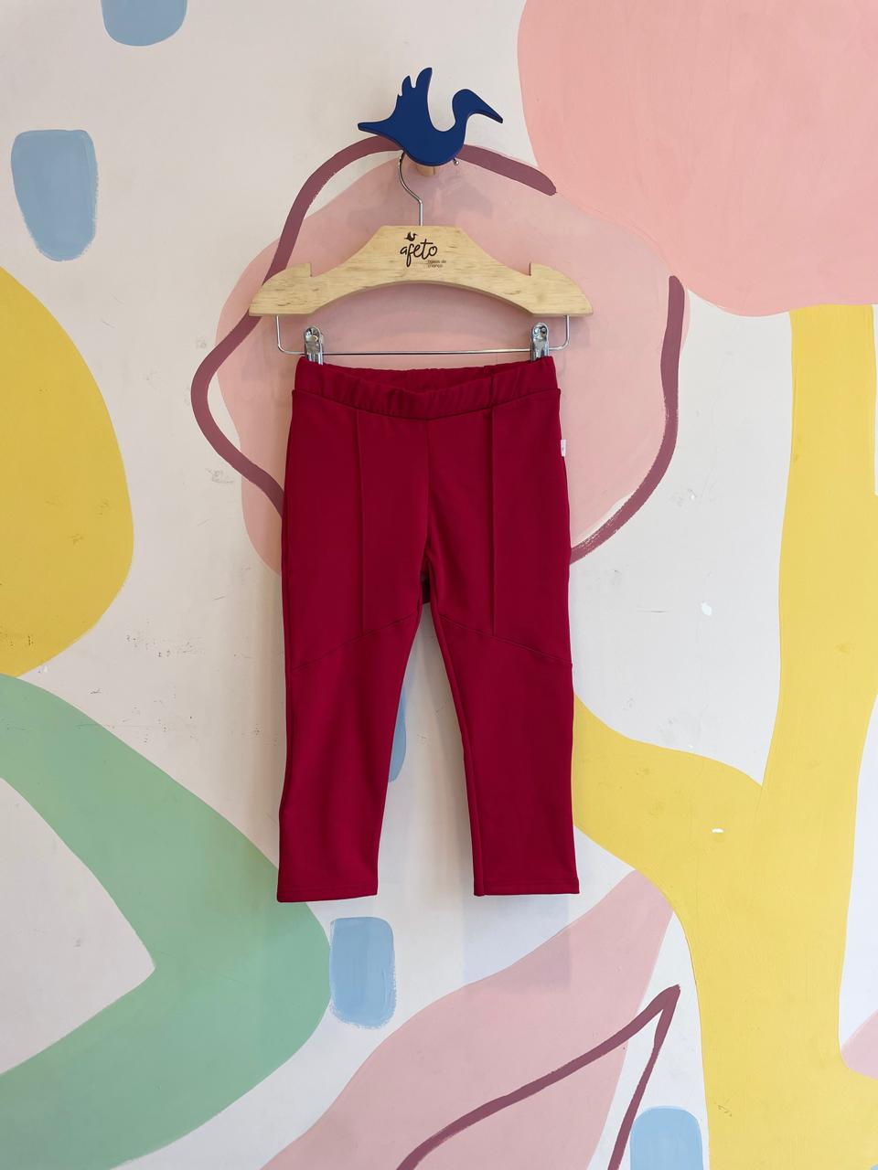 Calça Menina Flanelada Montaria Boca Grande