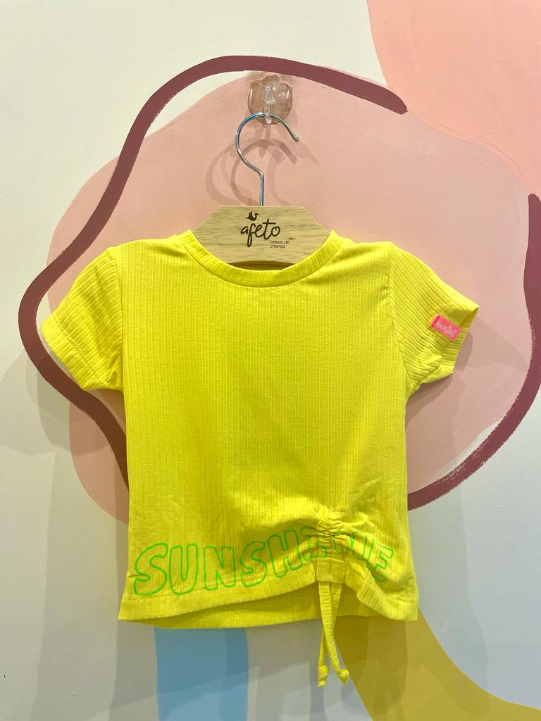 Blusa Manga Curta menina Diversos Tam 4