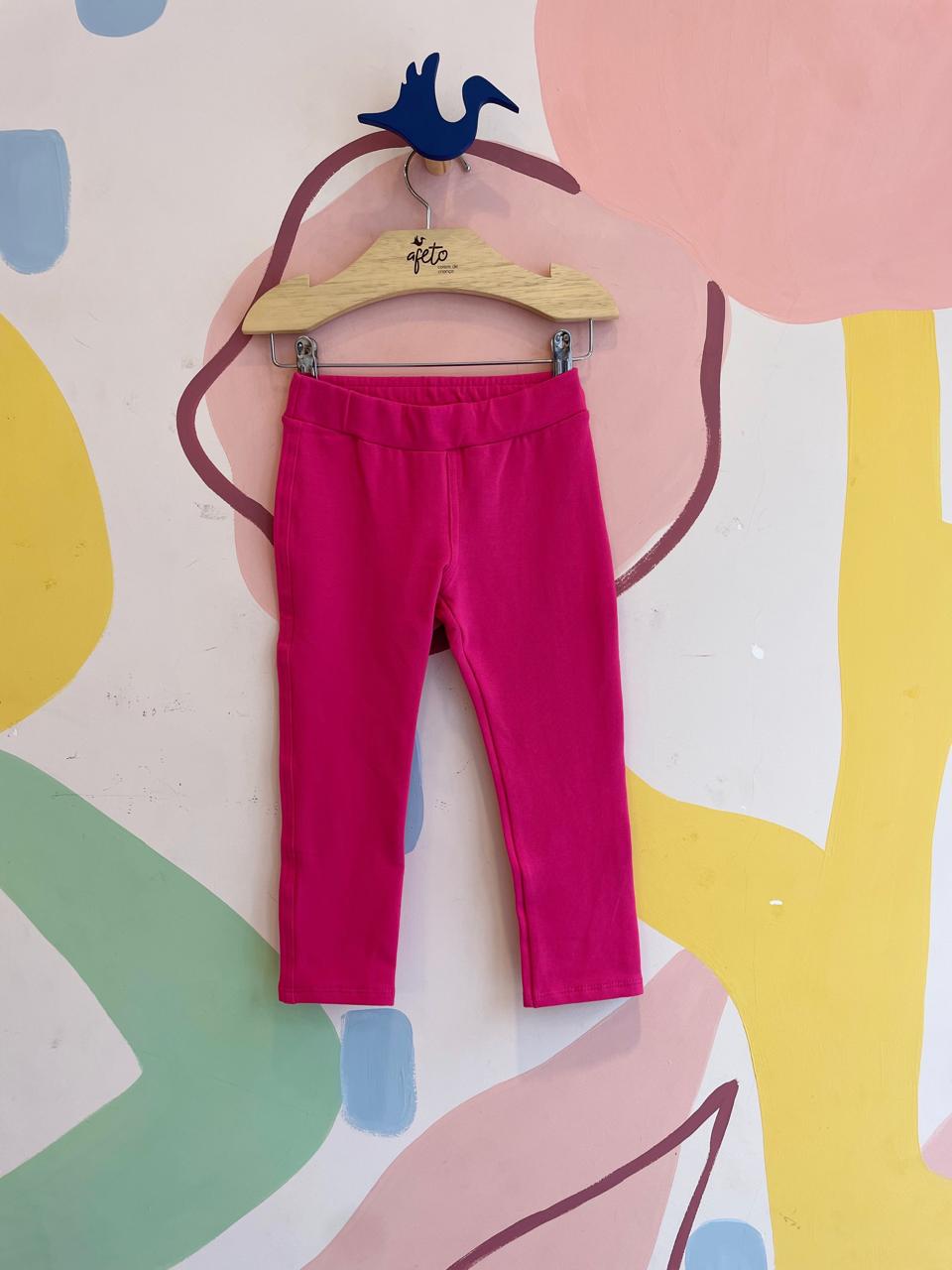 Calça Menina Flanelada Legging Boca Grande