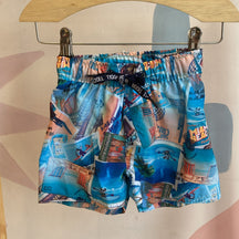 Bermuda menino infantil Tactel