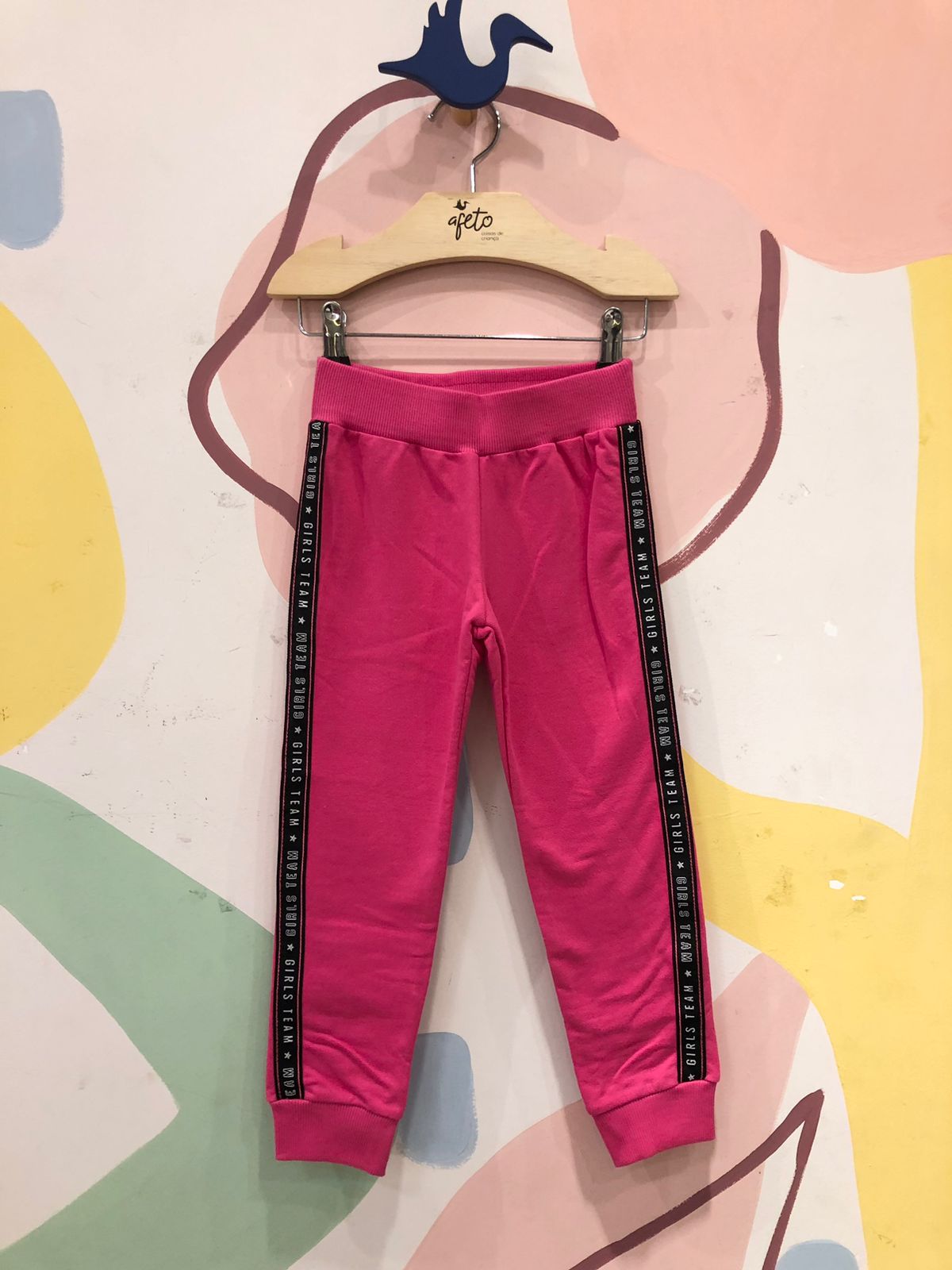 Calça menina infantil Girls Team