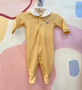 Macacao manga longa Unissex Mini & Co Suedine