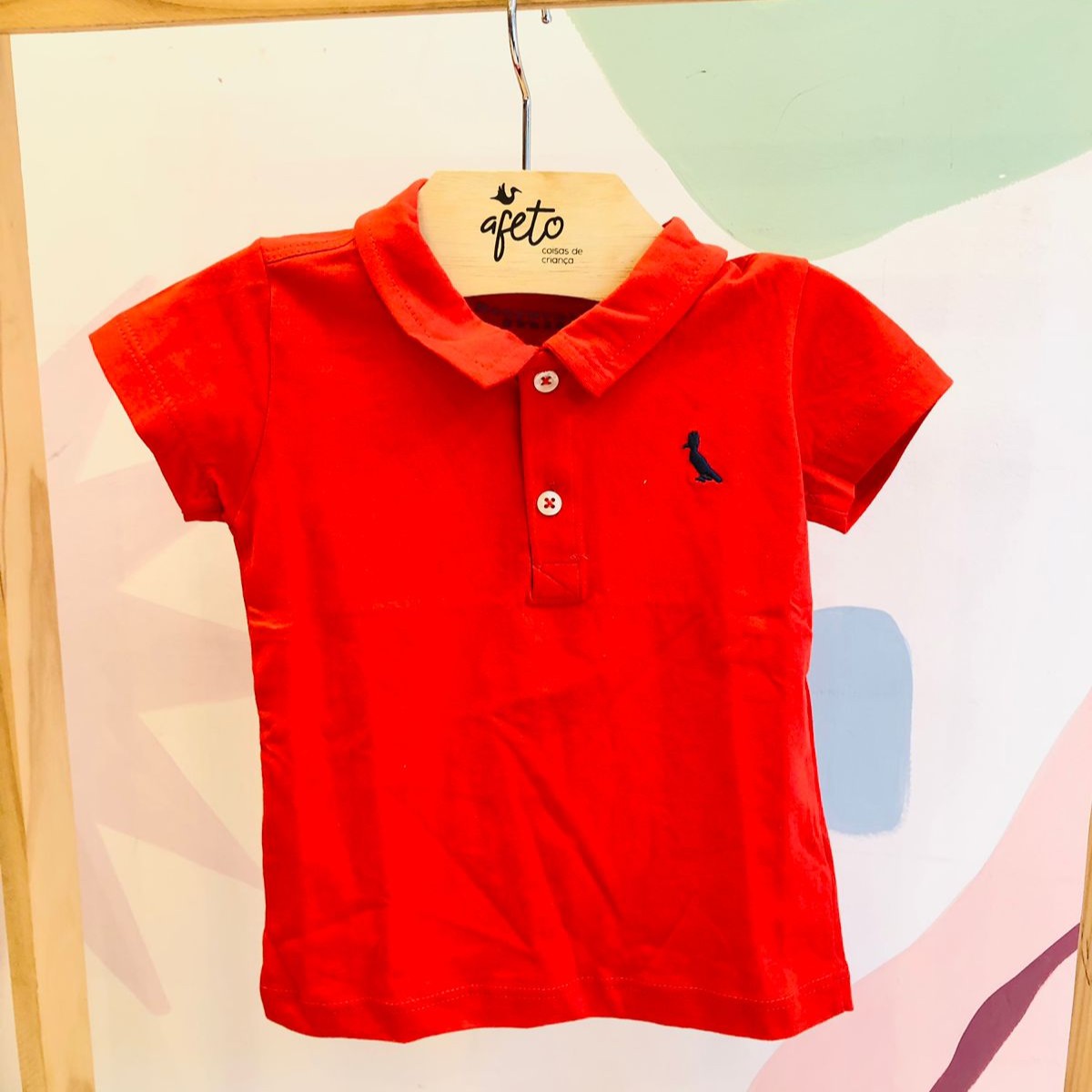 Camiseta Manga Curta Reserva Infantil Menino Polo Lisa