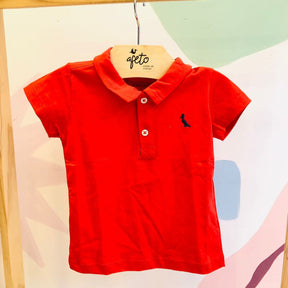 Camiseta Manga Curta Reserva Infantil Menino Polo Lisa
