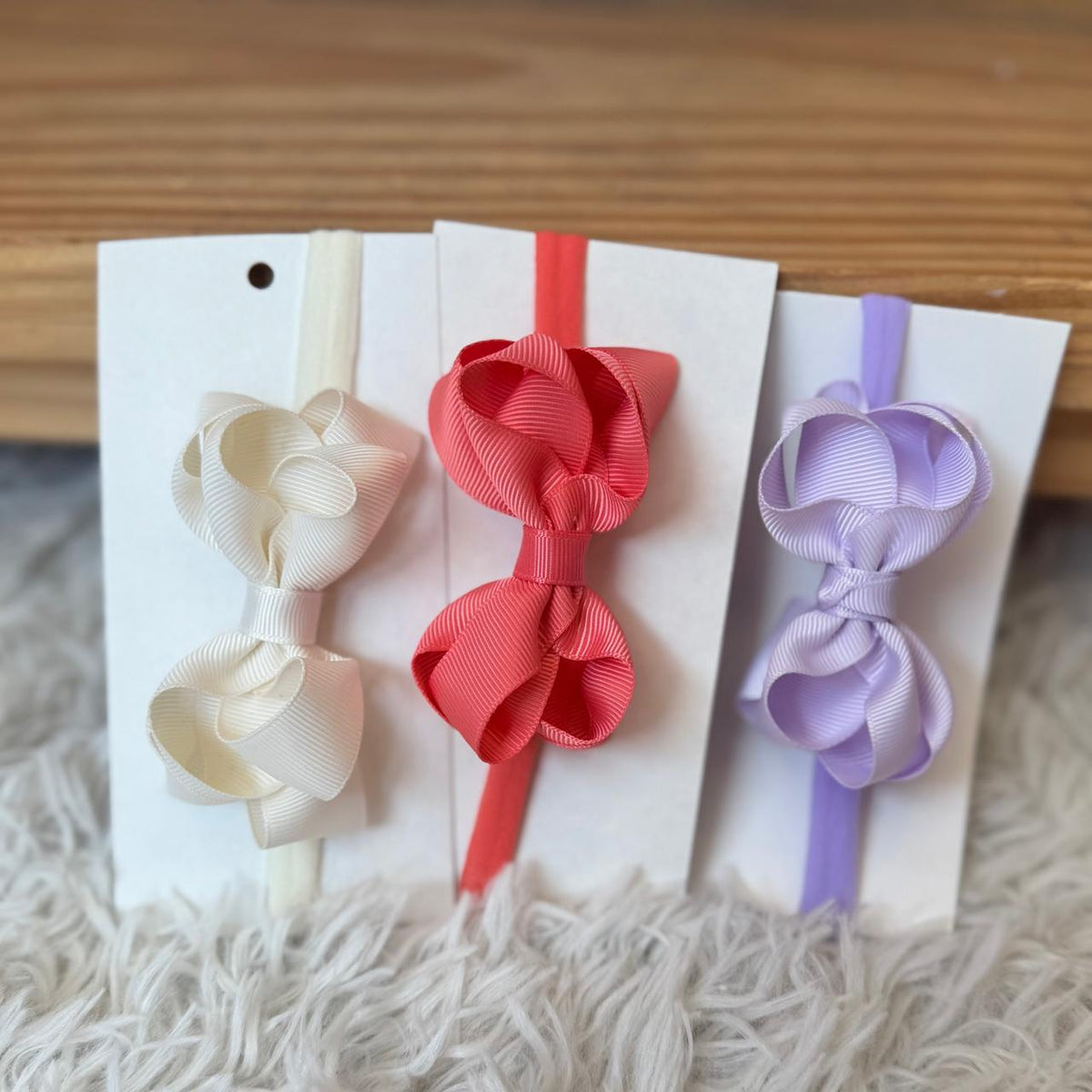 Faixa Meia Afeto menina Laco Duplo Alto