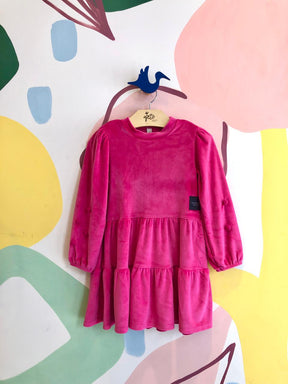 Vestido manga longa menina Boca Grande 3 Marias Plush