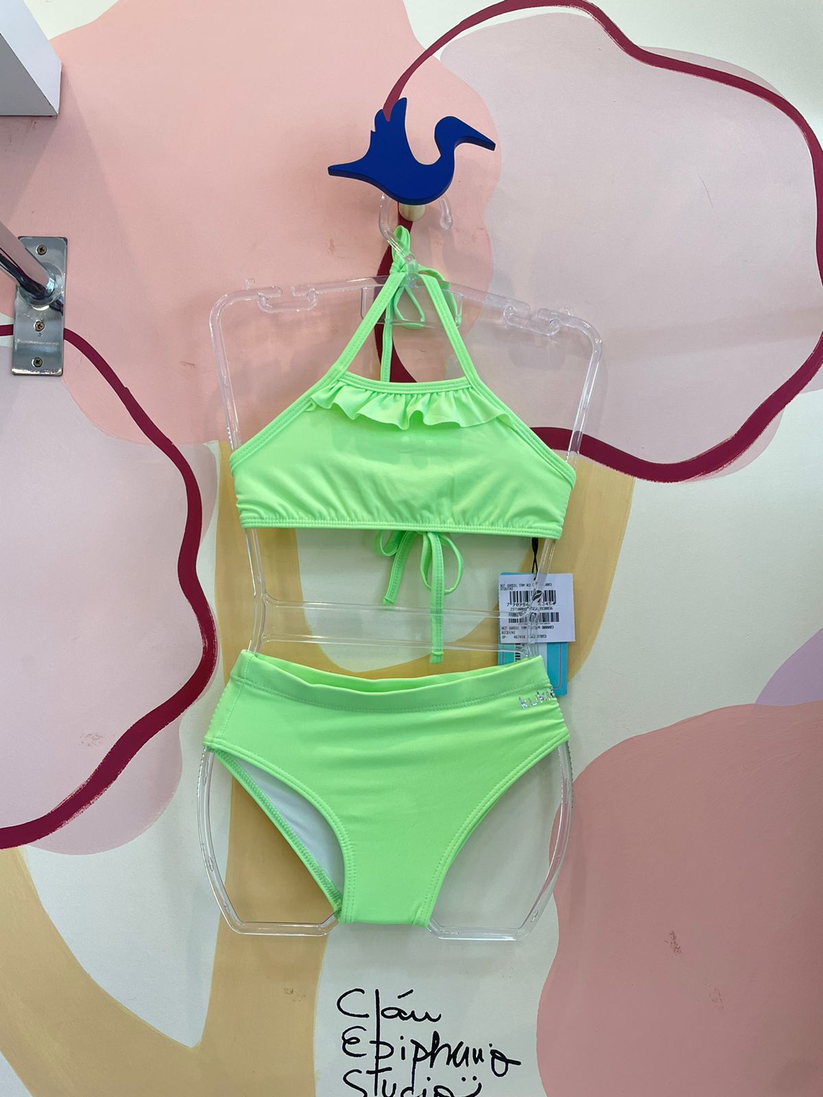 Biquini Kukie Infantil Fem Liso Babadinho