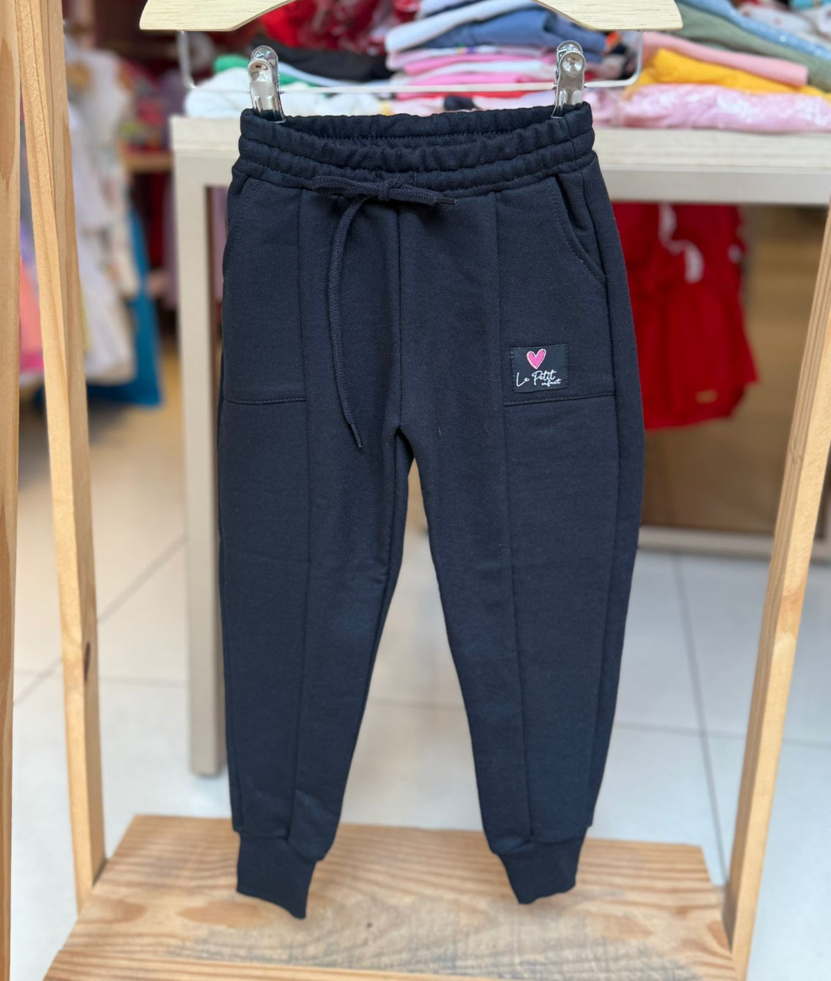 Calça menina Moletom Detalhes Le Petit