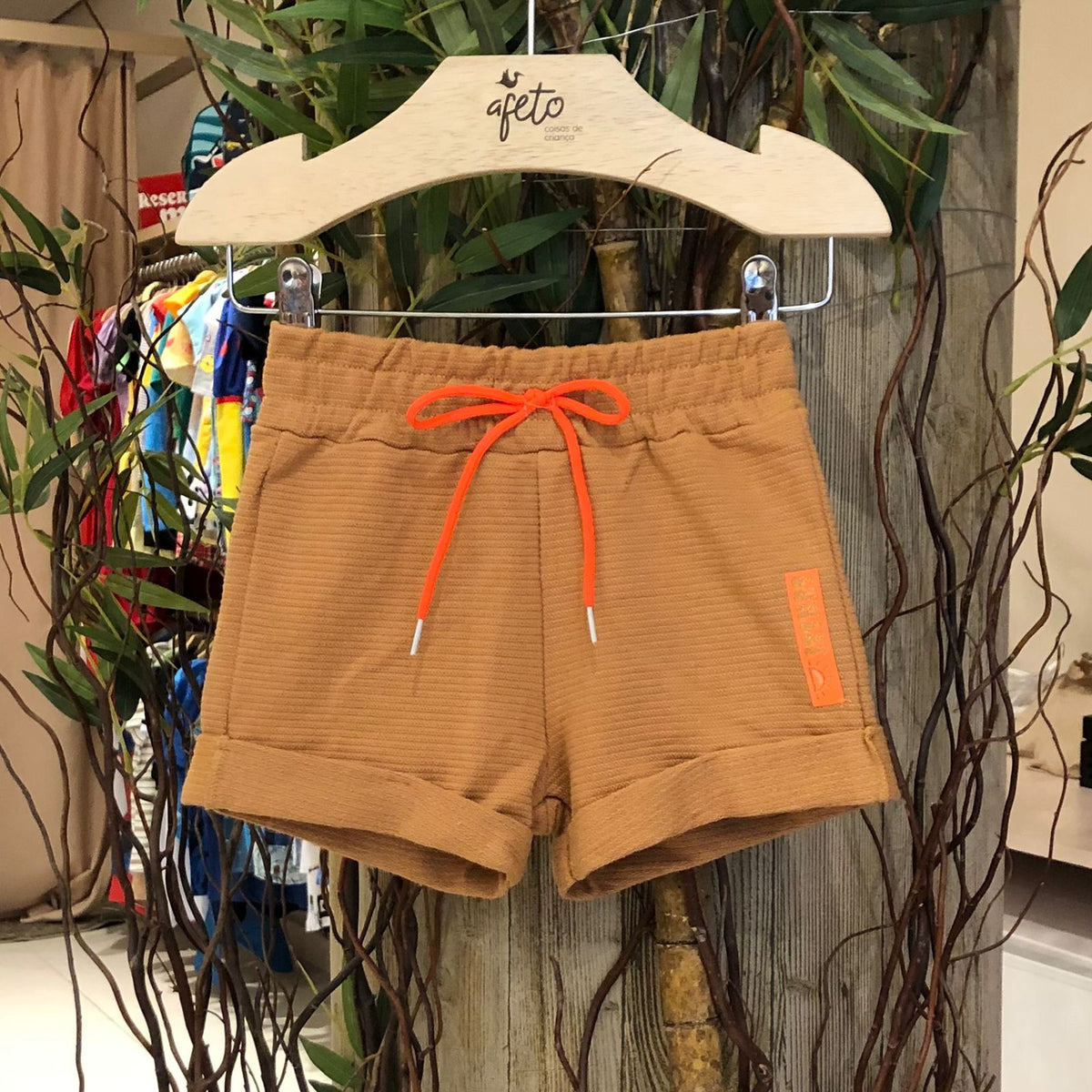 Shorts menina infantil Diversos Tam 1