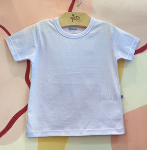 Camiseta Manga Curta Fakini Infantil Menino Basica