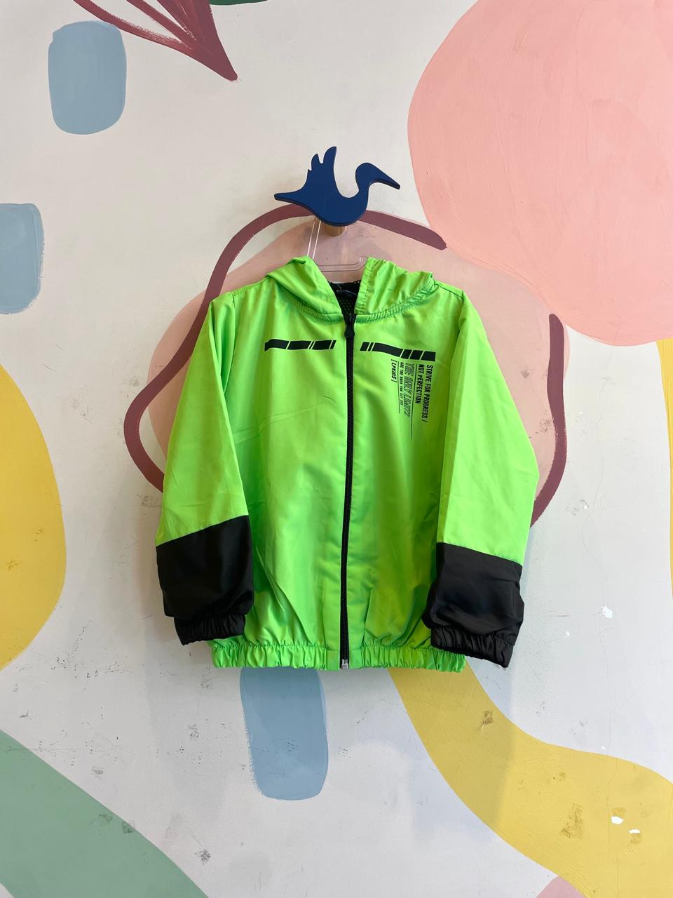 Jaqueta menino corta Vento Lettering LP