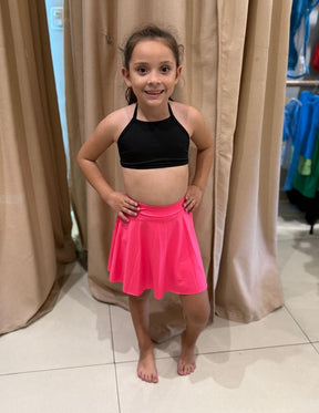 Saia Marujos & Sereias Menina Praia Ginastica com Shorts rosa