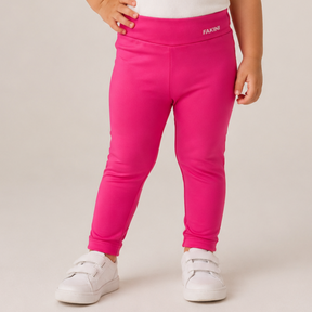 Calça Infantil Menina Térmica Rosa Fakini