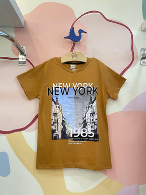 Camiseta Manga Curta menino infantil diversos Tam 8 ao 16