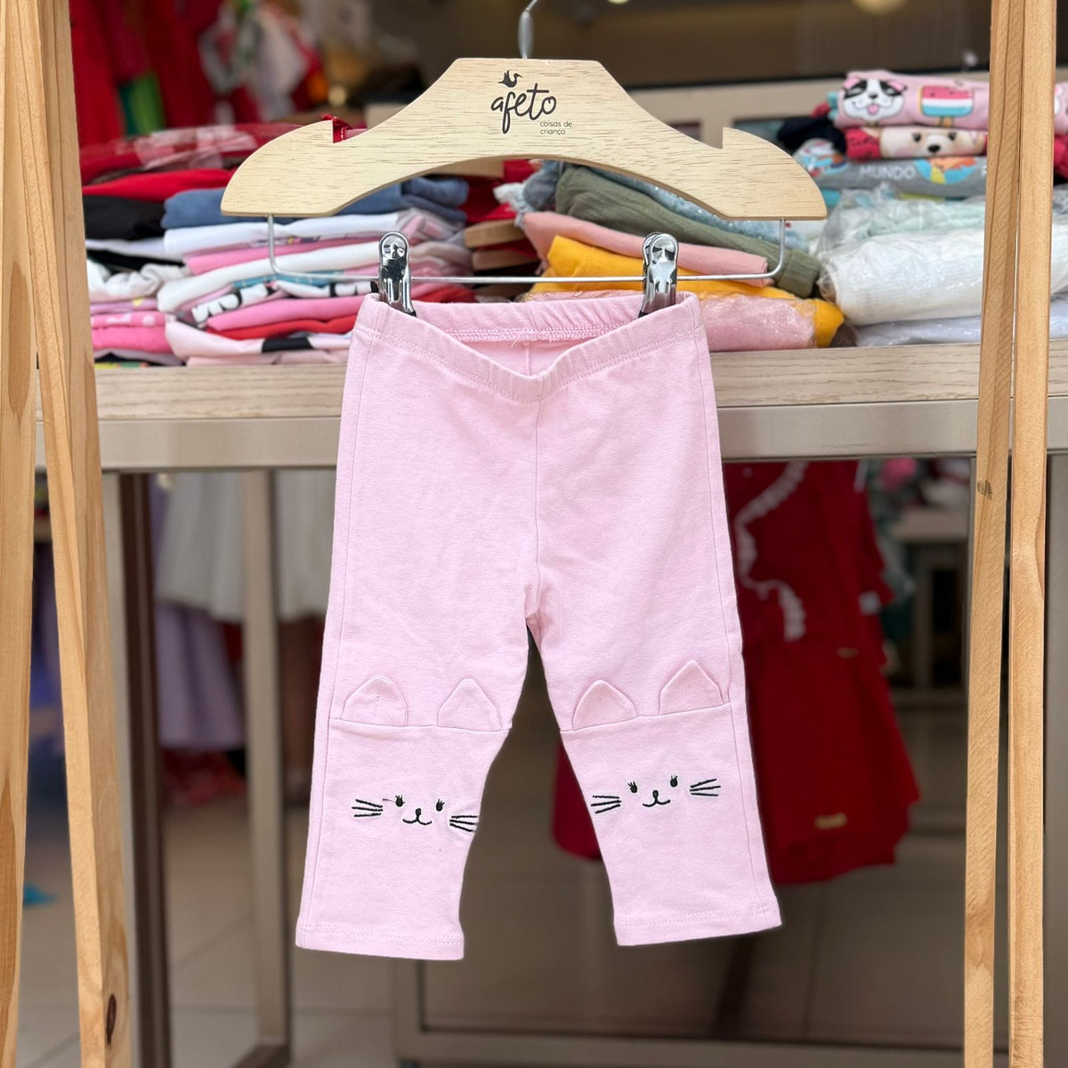 Calça  menina bebê