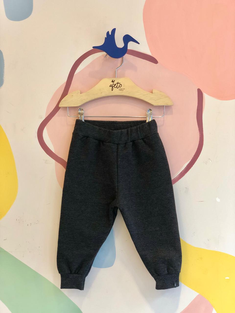 Calça Menino Flanelada Basica Boca Grande