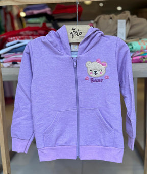Jaqueta manga longa menina Ursinha